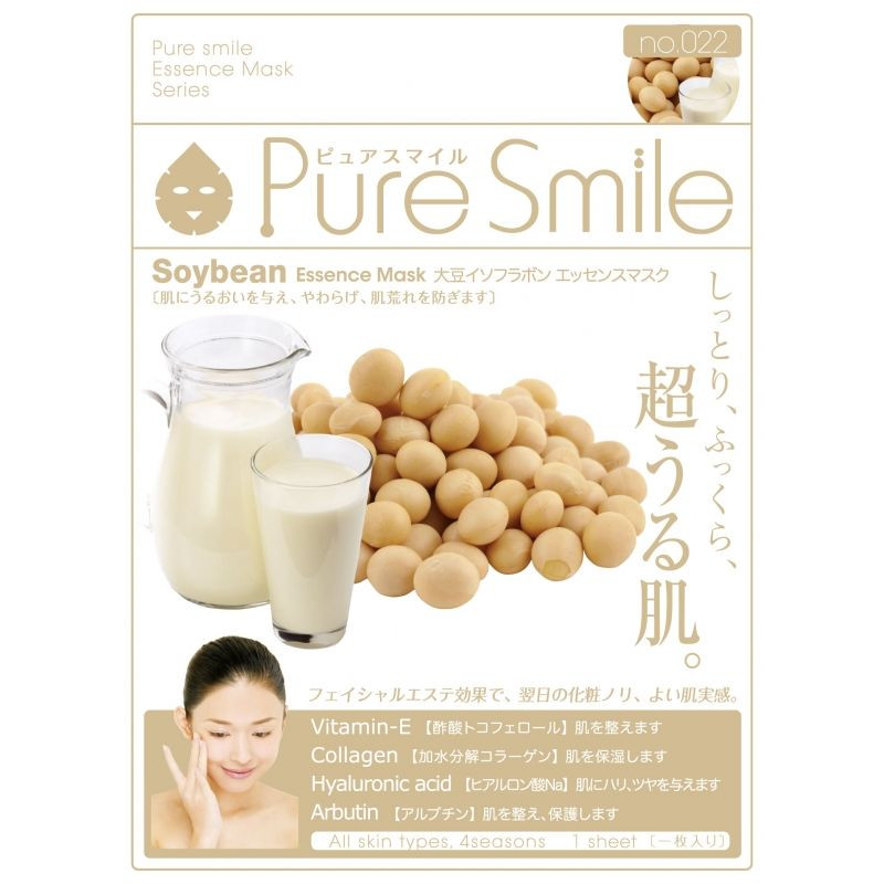 Puresmile Essence Mask  Soy Isoflavone