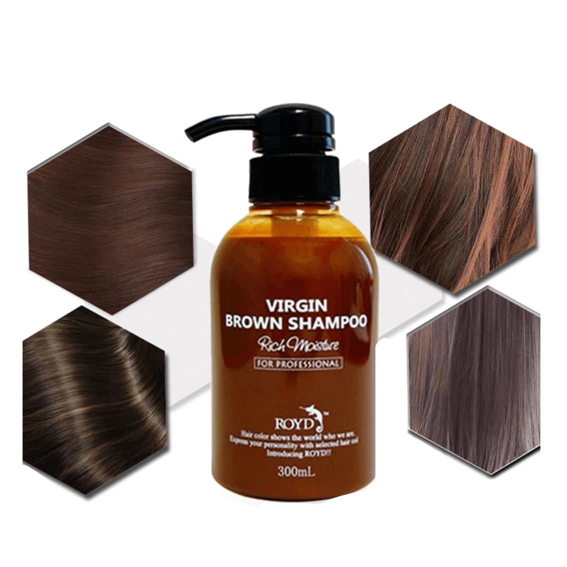 ROYD Color Shampoo Brown RY115